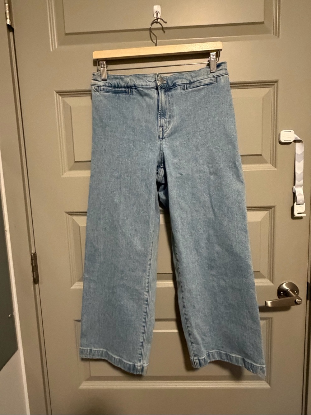 Madewell Light Blue Wide-Leg Jeans
